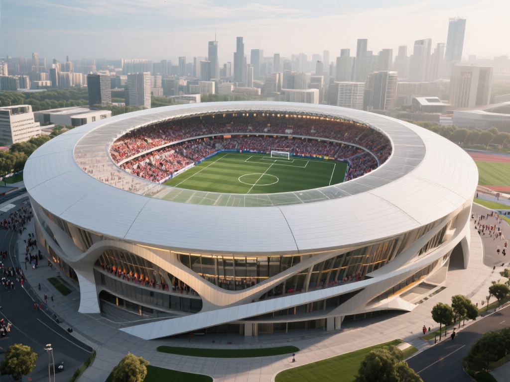 总而言之，每一座足球场就是建筑之美的精湛