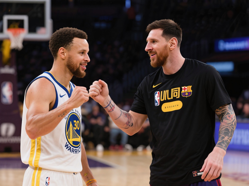 梅西的职业精神众所周知，而斯蒂芬·库里在